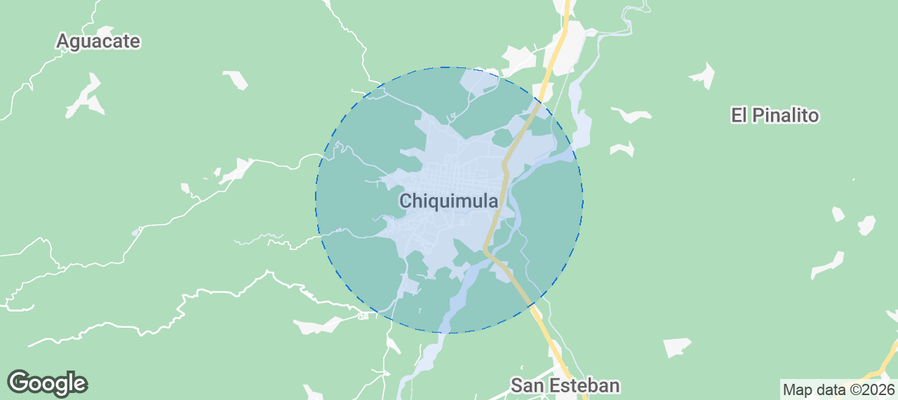 Chiquimula Airbnb map